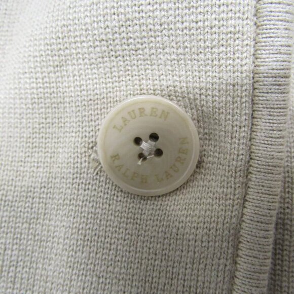 NEW RALPH LAUREN Womens Cotton Knit Soft Blazer Jacket Size PXS Tan - Picture 6 of 12
